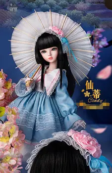 Модный стиль 1/3 BJD Кукла 56 см взрослая женская пластиковая шарнирная подвижная кукла включает в себя кукольную одежду и обувь