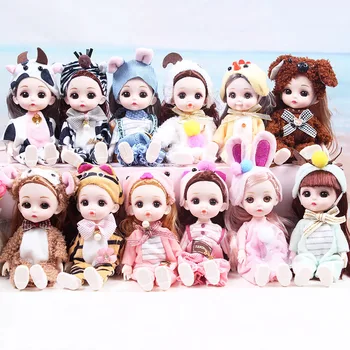 Кукла Зодиака с 13 Суставами, 17 см, Сменная, Запутанная Кукла, Набор Принцесс, Игрушка В Подарок