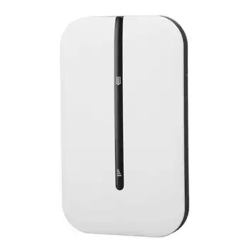 4G WiFi-роутер Белый слот для SIM-карты До 10 пользователей 4g LTE-роутер с батарейным питанием 2,4 ГГц, подходящий для телефона ПК планшета