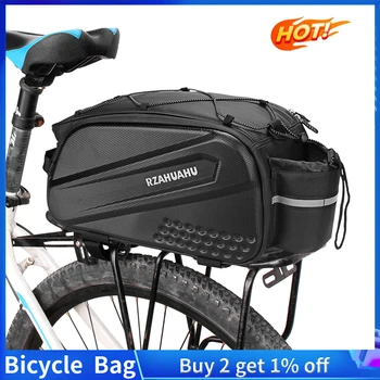Lixada 10L Многофункциональная сумка для велосипеда на заднем сиденье, водонепроницаемая велосипедная стойка для велосипеда, багажная сумка, сумка для багажа, сумка через плечо