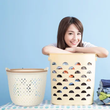 Переносная корзина для белья, Многофункциональная игрушка для хранения одежды в японском стиле, Органайзер из полипропилена, Кухонные корзины