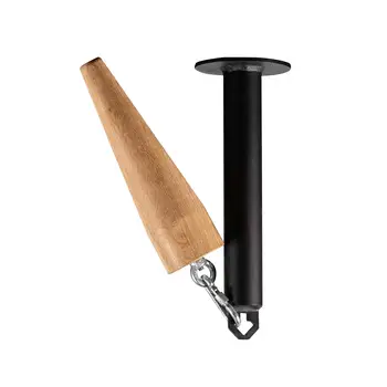 Загрузочный штырь с деревянной ручкой, Тренажер для подъема верхних конечностей для силовых тренировок в домашнем тренажерном зале