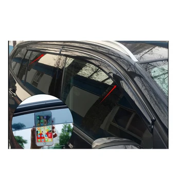 Для Nissan ELGRAND E52 дождевик на окно с хромированной отделкой
