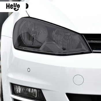 Для Volkswagen VW Golf 7 MK7 2012-2019 Аксессуары 2P Оттенок Фар Автомобиля Черная Защитная Пленка Задний Фонарь Прозрачная Наклейка из ТПУ