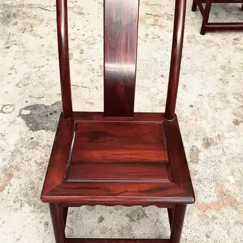 Широколистная Далбергия Маленький Официальный стул для шляп Индонезийские кислые ветки Детский стул со спинкой из красного дерева Традиционный китайский