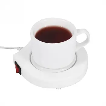 Теплая чашка для молока, кофе, чая, Подогреватель для чашек, коврик для подогрева кружек для напитков, подогреватель напитков calentador 110V US Plug