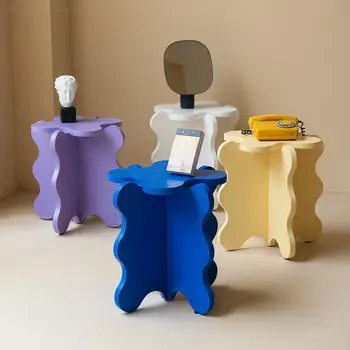 Приставной столик с мультяшными лепестками, журнальный столик 