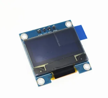 Желто-синий двухцветный 128X64 OLED LCD Модуль светодиодного дисплея для Arduino 0.96 