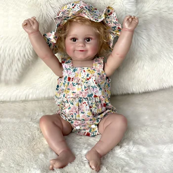 Виниловая кукла Мэдди во все тело, 20-дюймовые куклы Bebé Reborn, расписанные вручную, милые игрушки для детей Muñecas Reborn