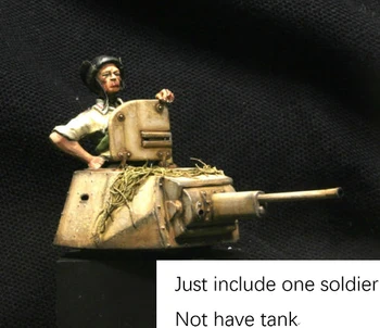 Неокрашенный комплект 1/35 modern man фигурка солдата-танкиста из смолы, миниатюрный гаражный комплект