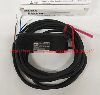 Цифровые волоконно-оптические датчики FS-N11N Тип кабеля волоконного усилителя Основной блок NPN Новый Оригинальный
