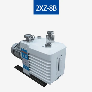 Лабораторный вакуумный насос 2XZ-8B 1,5 кВт, двухступенчатый небольшой холодильник для кондиционирования воздуха, промышленный вакуумный насос 1400 об / мин