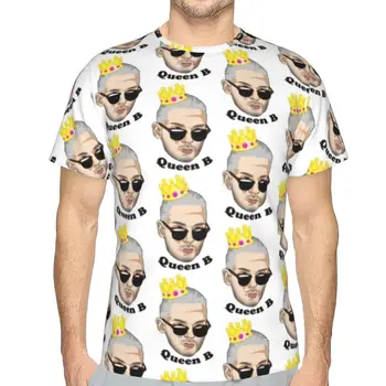 Футболка Tokio Hotel Базовая модная футболка из полиэстера с графическим рисунком, футболка с коротким рукавом, мужская футболка оверсайз
