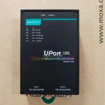 1шт Новый оригинальный преобразователь MOXA UPORT1250 USB в 2-портовый RS-232 422 485 конвертер