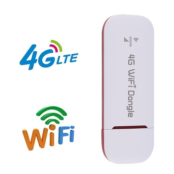 4G USB-ключ Wifi-маршрутизатор 150 Мбит /с, Wifi-модем, беспроводной маршрутизатор, сетевой адаптер со слотом для Sim-карты