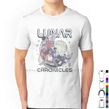 The Lunar Chronicles-Футболка Rampion Crew из 100% хлопка The Lunar Chronicles Cinder Prince Kai Книжный Крессвелл Карсвелл Кресс