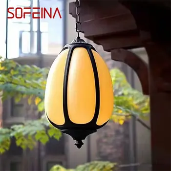 Подвесной светильник SOFEINA Classic Dolomite, наружная светодиодная лампа, водонепроницаемая для украшения домашнего коридора