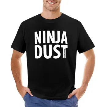 Футболка Ninja Dust- Letterkenny, быстросохнущая футболка с животным принтом для мальчиков, футболки больших размеров, однотонные черные футболки для мужчин