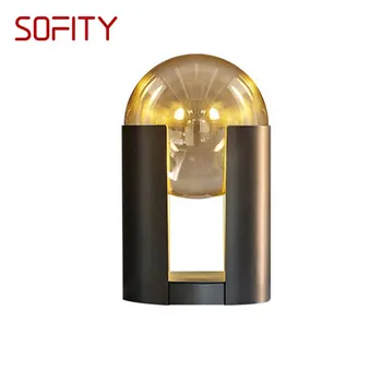 Современный светодиодный стол SOFITY, настольная лампа для художественного чтения, Дизайнерский светильник для дома, Защита глаз для детей, Кабинет, Спальня, Офис