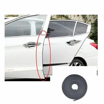 Защитная полоса на кромке двери автомобиля длиной 5 метров с клейкой лентой