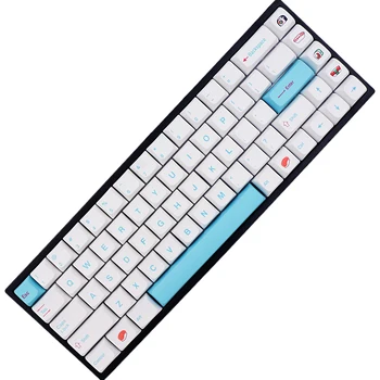 CAPTANJAR sushi Japanese XDA profile dye sub keycaps для механической клавиатуры PBT 104 87 TKL 60 poker