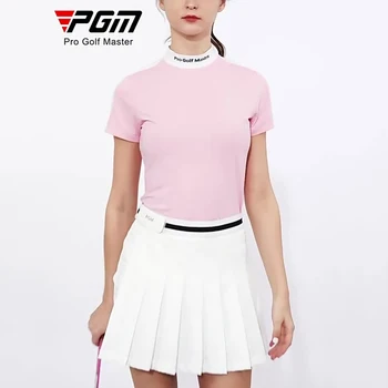 PGM Летние женские короткие юбки для гольфа с эластичным поясом, спортивная юбка для брюк, модная плиссированная юбка для отдыха, женские брюки XS-XL