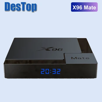 10ШТ X96 MATE H616 BT5.0 2,4 G/5G Двойной Wifi Smart Andriod 10,0 TV Box Youtube 4K 4G 32G/64G Телеприставка