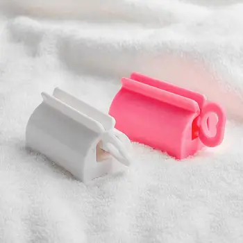 Практичный роликовый зажим для трубки, противоскользящий, изысканный, 4 цвета, соковыжималка для зубной пасты с бесплатной подставкой