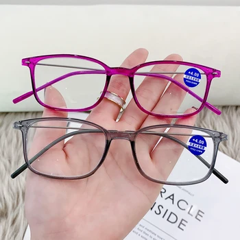 2023 Очки для чтения с синим светом, очки в полной оправе для мужчин и женщин, квадратные оптические компьютерные очки с защитой от радиации, Квадратные оптические очки