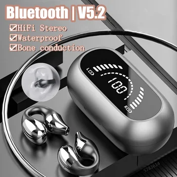 2023 Новые TWS Bluetooth 5.2 Беспроводные Наушники С Костной Проводимостью Музыкальные Наушники С Шумоподавлением Спортивная Гарнитура Для Звонков С Микрофоном