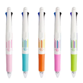 1 шт. Лимитированный японский полосатый стержень B4SA1-A4 Многофункциональный 0,7 Четырехцветная шариковая ручка + 0,5 Автоматический карандаш