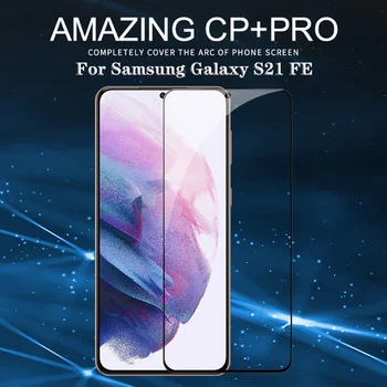 NILLKIN Для Samsung Galaxy S21 FE Закаленное Стекло CP + Pro 2.5D, Устойчивое К Царапинам, Защитная Пленка с Полным Покрытием Для Samsung S21 FE