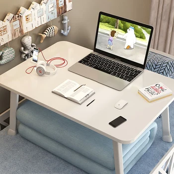 Портативный Складной Компьютерный Стол, стол для ноутбука, Подставка для ноутбука, стол-кровать, Стол для ноутбука, Товары для дома и офиса 60x40x29cm