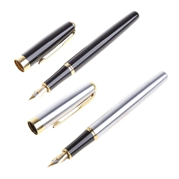Перо для перьевой ручки BAOER 388 из черного металла среднее J60A