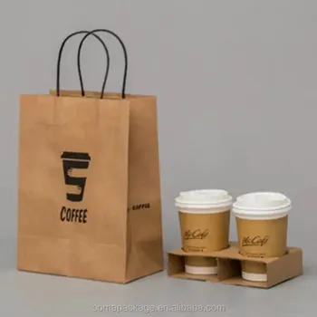 500 шт./Оптовая продажа Многоразового использования С пользовательским логотипом, Высококачественная бумага для крафт-пакетов для кофе, упаковка для продуктов, коричневая Крафт-бумага