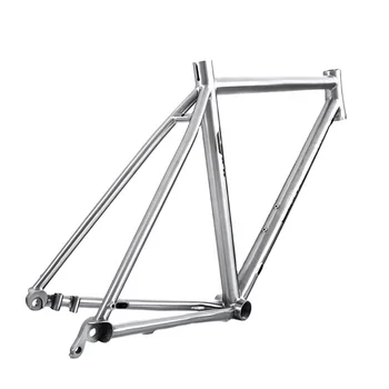 Настраиваемый Титановый каркас Рама для гравийного велосипеда 700C Аксессуары для велосипедов 26 
