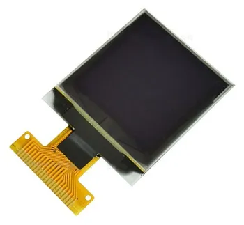IPS 1,12-дюймовый 22PIN/7PIN/5PIN SPI Белый OLED-экран (плата / Без платы) SH1107 Drive IC 128 * 128 Параллельный /IIC интерфейс