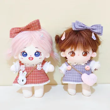 Кукольная одежда для кукол 20 см Idol Аксессуары для кукол Плюшевая Кукольная Одежда Свитер Мягкая игрушка Наряд для Кукол Korea Kpop EXO Dolls