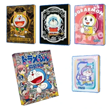 Аниме Doraemon НОВЕЙШАЯ фигурка Нобита Ноби Минамото Шизука Торговая карточка коллекция детских игр игрушки подарок на день рождения