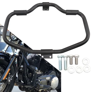 Мотоциклетный черный бампер, защита двигателя, противоаварийная планка, защитный бампер для Harley Sportster 1200 883 XL 48 72 Iron 883 XL883N