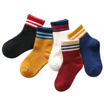 Весенне-осенние новые детские носки для мальчиков и девочек, студенческие носки с японскими мультяшными детскими носками