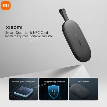 Глобальная версия NFC-карты Xiaomi Smart Door Lock Поддерживает интеллектуальные дверные замки в Xiaomi с функцией управления NFC для домашней безопасности