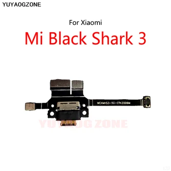 USB-док-станция для зарядки, разъем для подключения платы зарядки, Гибкий кабель для Xiaomi Mi Black Shark 3 KLE-A0