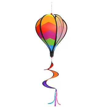 Ветряные блесны для воздушных шаров в радужную полоску, ветрозащитный носок, сад, двор, на открытом воздухе/ Реклама для украшения дома, Промотирование спортивных мероприятий