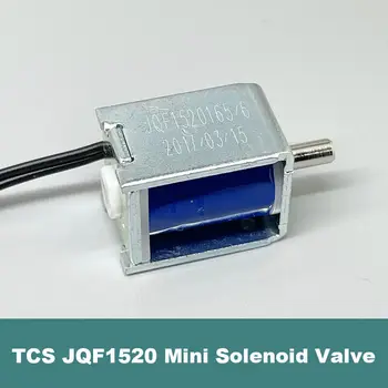 DC 6V TCS JQF1520 Микроэлектрический Электромагнитный Клапан Воздушный Клапан N/O Нормально Открытый Монитор для Сфигмоманометра