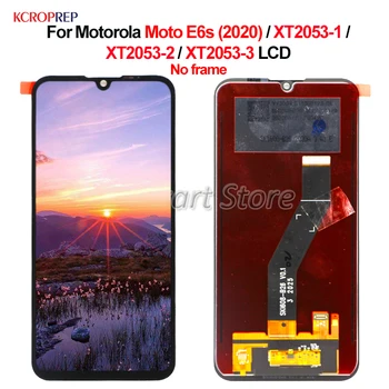 Для Motorola Moto E6s 2020 XT2053-1 XT2053-2 XT2053-3 ЖК-дисплей С сенсорным Экраном Дигитайзер В сборе Для Moto E6s Замена ЖК-дисплея