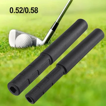 Удлинитель для гольфа Удлинитель со спиральным наконечником Прочная прочность 0,520 0,580 2 дюйма Материал ABS Черный Абсолютно Новый