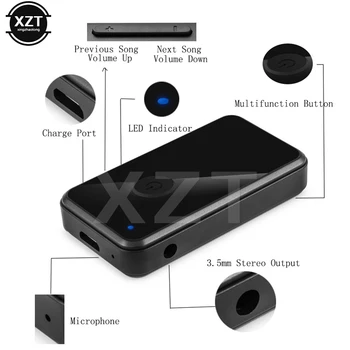 Беспроводной аудиоадаптер 2 в 1 с музыкальным приемником Bluetooth 4.2 для динамиков, Bluetooth-передатчиком для телевизора, ПК для IOS Android