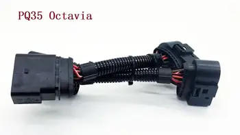 HID светодиодные фары 10-14-контактная линия преобразования галогенных фар в ксеноновые светодиодные фары Кабель-адаптер для Octavia
