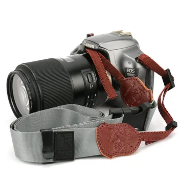 Ремень для фотоаппарата Регулируемый Винтажный ремень для фотоаппарата Плечевой шейный ремень для зеркальной камеры Canon Sony Nikon DSLR Универсальные Аксессуары